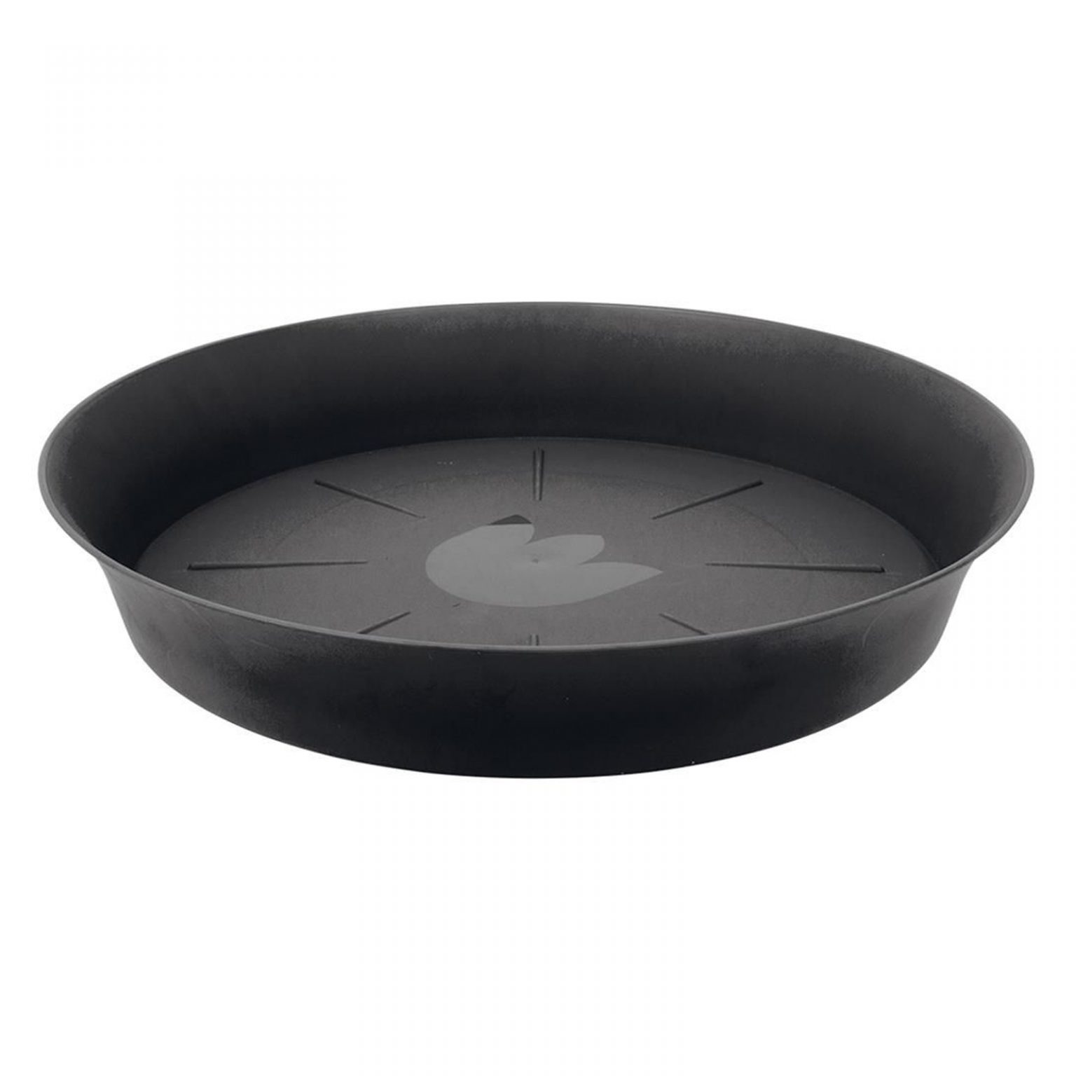 Plant Pot Saucer Black Round A1M Hydro