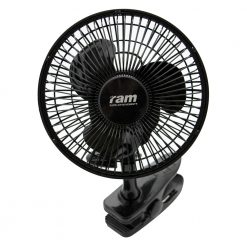 RAM 6 Inch 150mm Clip On Office Desk Fan